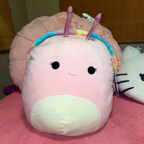 Squishmallows Toys Squishmallow Kellytoy Silvina Snail 2 Plush Nwt Poshmark